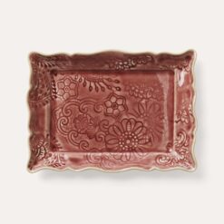 Appetizer plate Old rose
