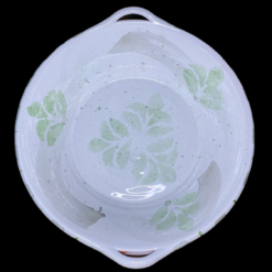 Håndmalt terracotta bolle