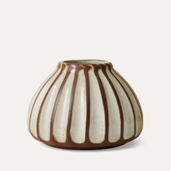 Salon small round vase puffy